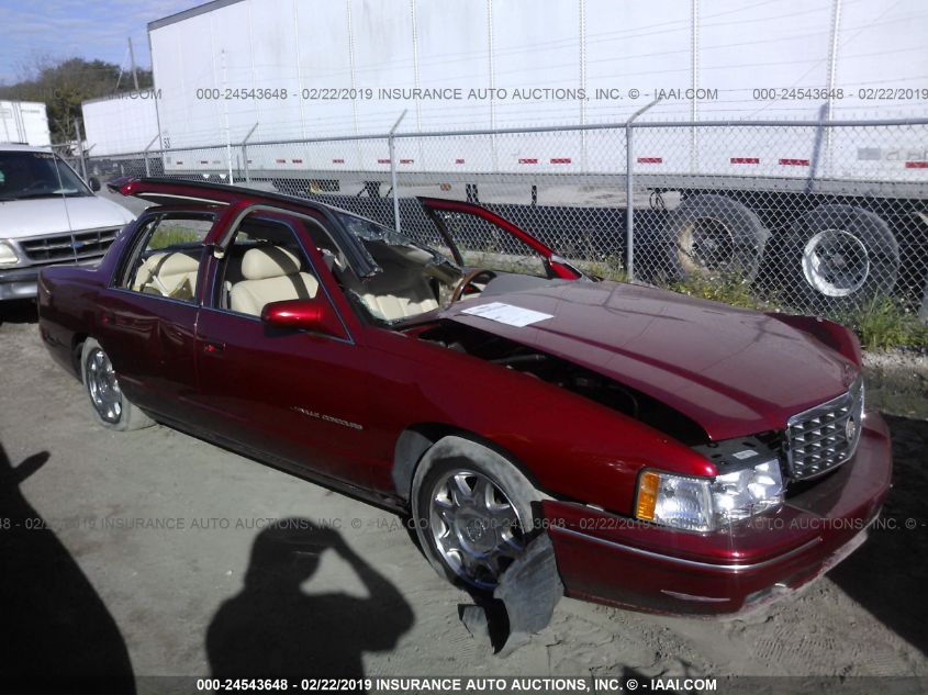 1997 Cadillac Deville Concours VIN: 1G6KF5492VU229909 Lot: 24543648