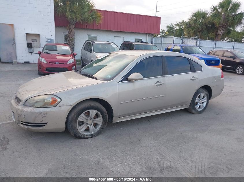 2012 Chevrolet Impala Ls VIN: 2G1WF5E35C1203539 Lot: 24561688