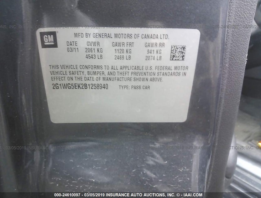 2G1WG5EK2B1258940