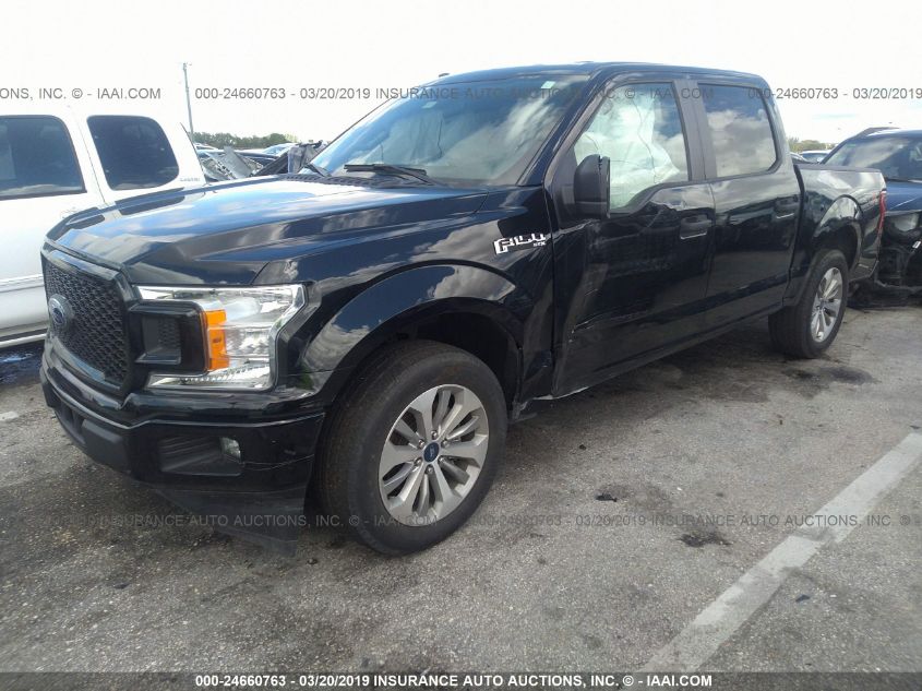 2018 Ford F-150 Xl VIN: 1FTEW1CP8JFB96156 Lot: 24660763