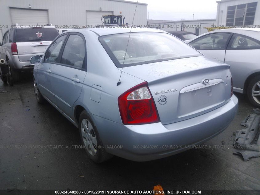 KNAFE121265230929 2006 Kia New Spectra Lx/Ex