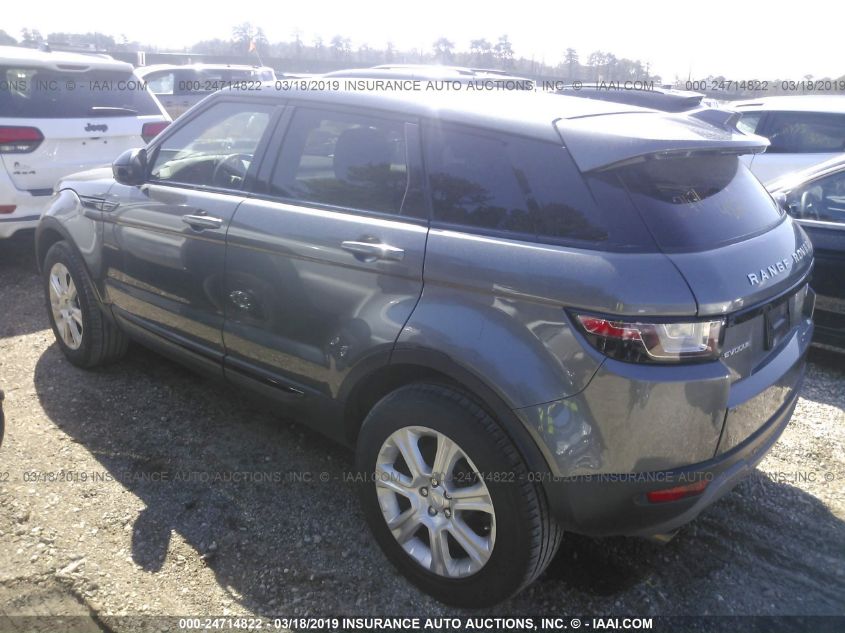 2016 Land Rover Range Rover Evoque Se/Se Premium VIN: SALVP2BG2GH162921 Lot: 24714822