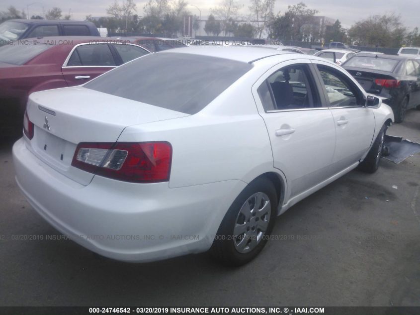 2012 Mitsubishi Galant Se/Es VIN: 4A32B3FF2CE008816 Lot: 24746542