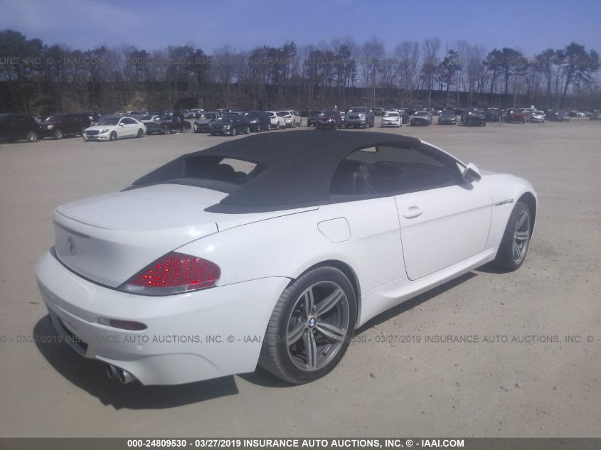 2007 BMW M6 VIN: WBSEK93567CY78058 Lot: 24809530