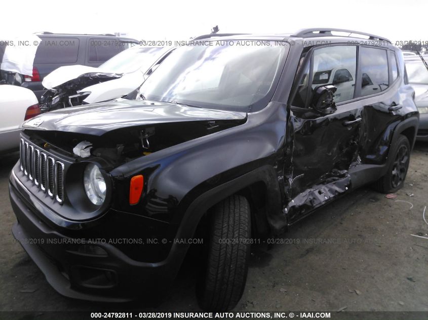 2017 Jeep Renegade Latitude Fwd VIN: ZACCJABB8HPG43930 Lot: 24792811