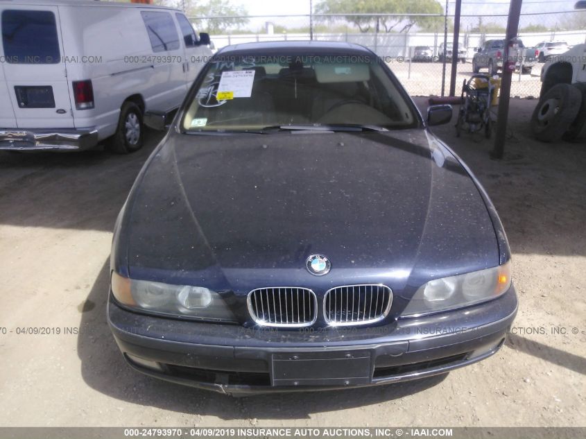 2000 BMW 540 I Automatic VIN: WBADN6343YGM69894 Lot: 24793970