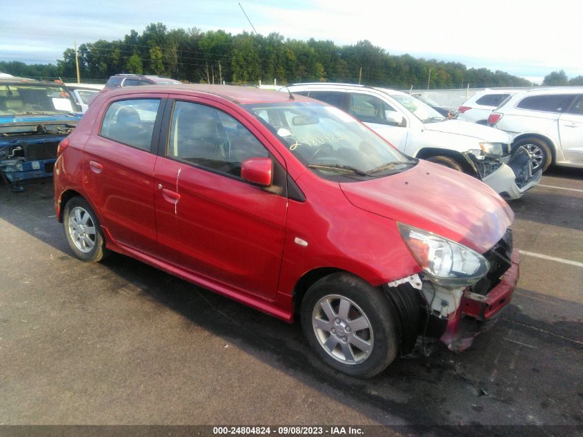 2014 Mitsubishi Mirage Es VIN: ML32A4HJ9EH015182 Lot: 24804824