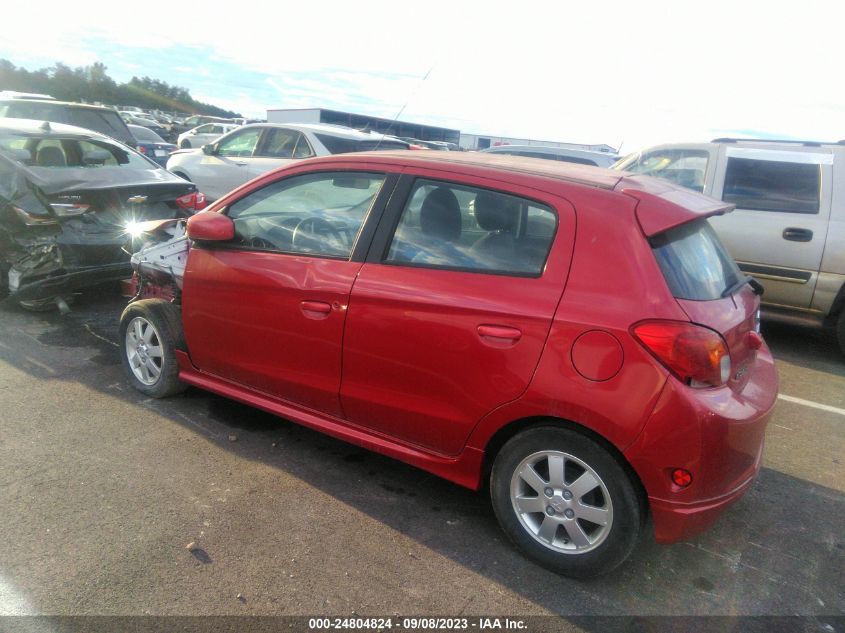 2014 Mitsubishi Mirage Es VIN: ML32A4HJ9EH015182 Lot: 24804824