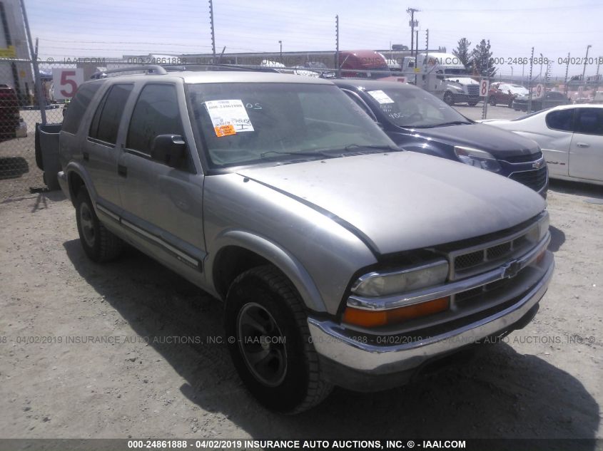 2001 Chevrolet Blazer Ls VIN: 1GNCS13W51K254894 Lot: 24861888