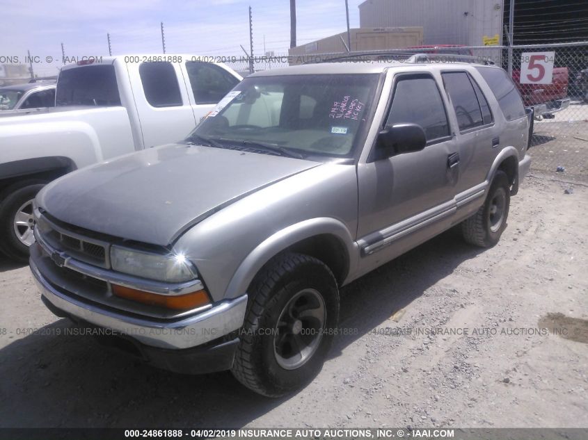 2001 Chevrolet Blazer Ls VIN: 1GNCS13W51K254894 Lot: 24861888