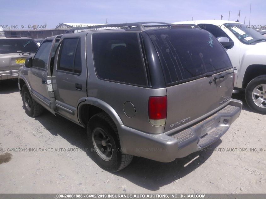 2001 Chevrolet Blazer Ls VIN: 1GNCS13W51K254894 Lot: 24861888