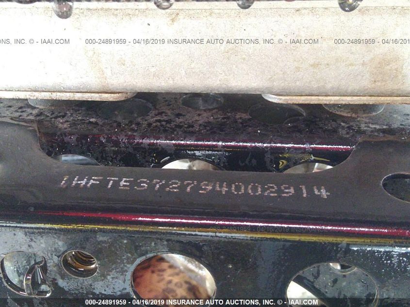 2009 Honda Trx420 Fpa VIN: 1HFTE372794002914 Lot: 24891959