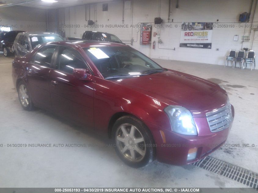 2005 Cadillac Cts Standard VIN: 1G6DP567650125979 Lot: 25053193