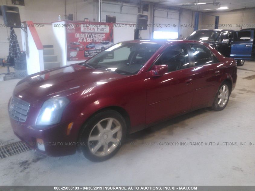 2005 Cadillac Cts Standard VIN: 1G6DP567650125979 Lot: 25053193