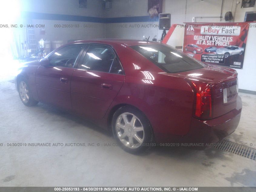 2005 Cadillac Cts Standard VIN: 1G6DP567650125979 Lot: 25053193