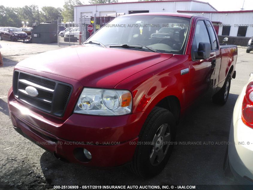 2007 Ford F-150 Xlt/Stx/Xl VIN: 1FTRF12277KC12564 Lot: 25136909