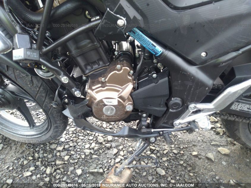 2018 Honda Cbr300 R VIN: MLHNC5108J5400334 Lot: 25149016