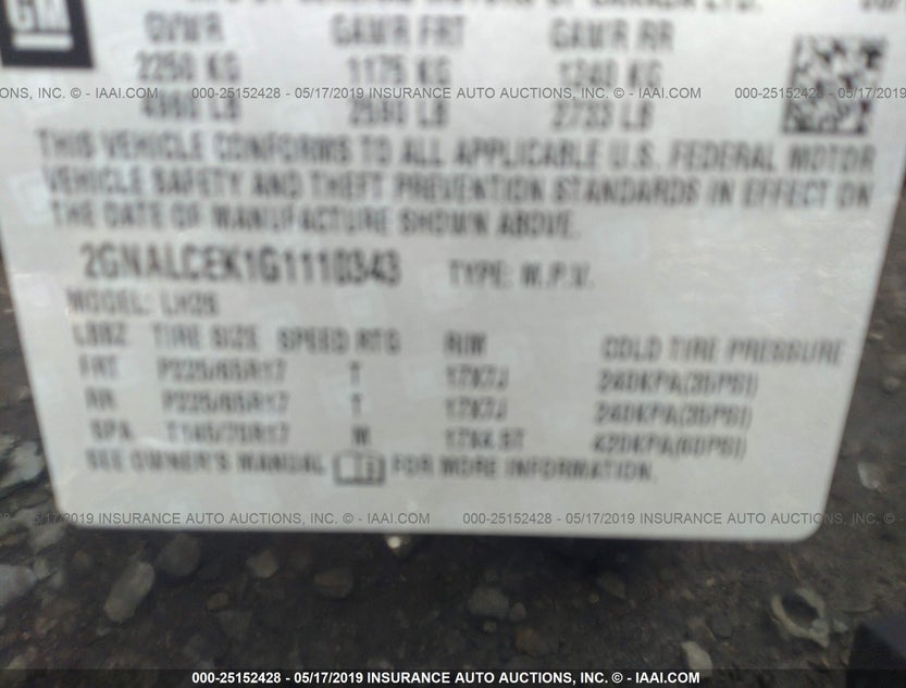2GNALCEK1G1110343