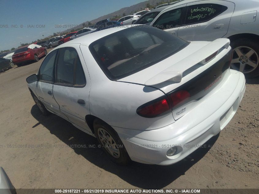 2001 Pontiac Sunfire Se VIN: 1G2JB524217419072 Lot: 25187221