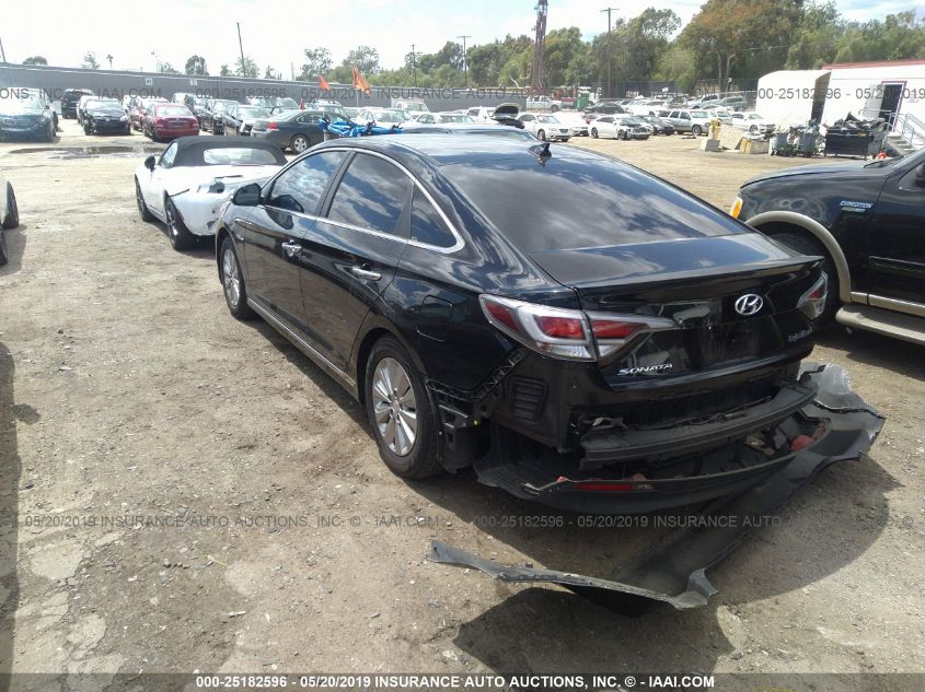 2016 Hyundai Sonata Hybrid Se VIN: KMHE24L15GA014102 Lot: 25182596