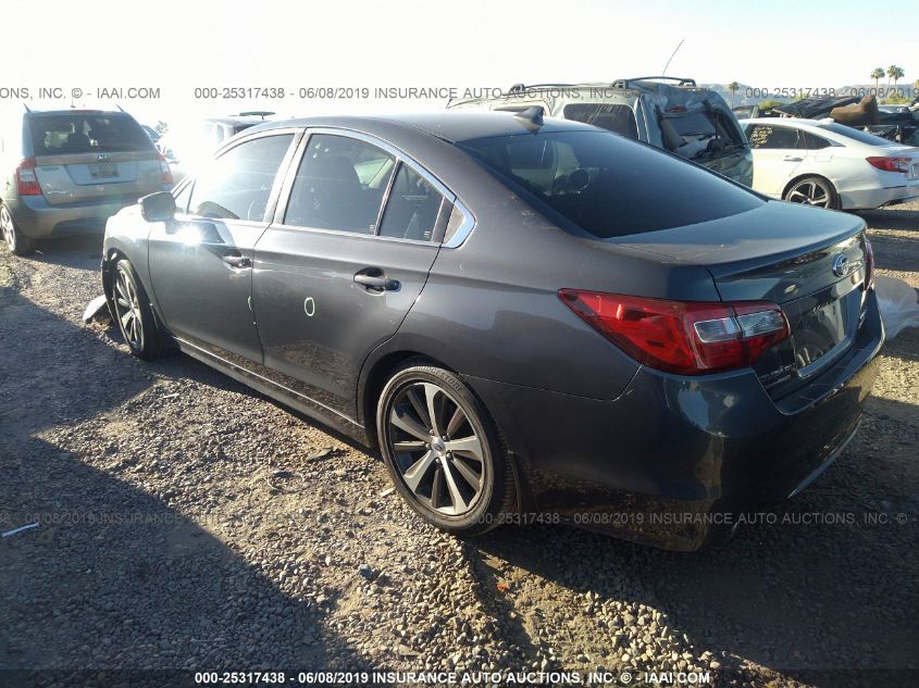 2017 Subaru Legacy 2.5I Limited VIN: 4S3BNAN60H3053529 Lot: 25317438