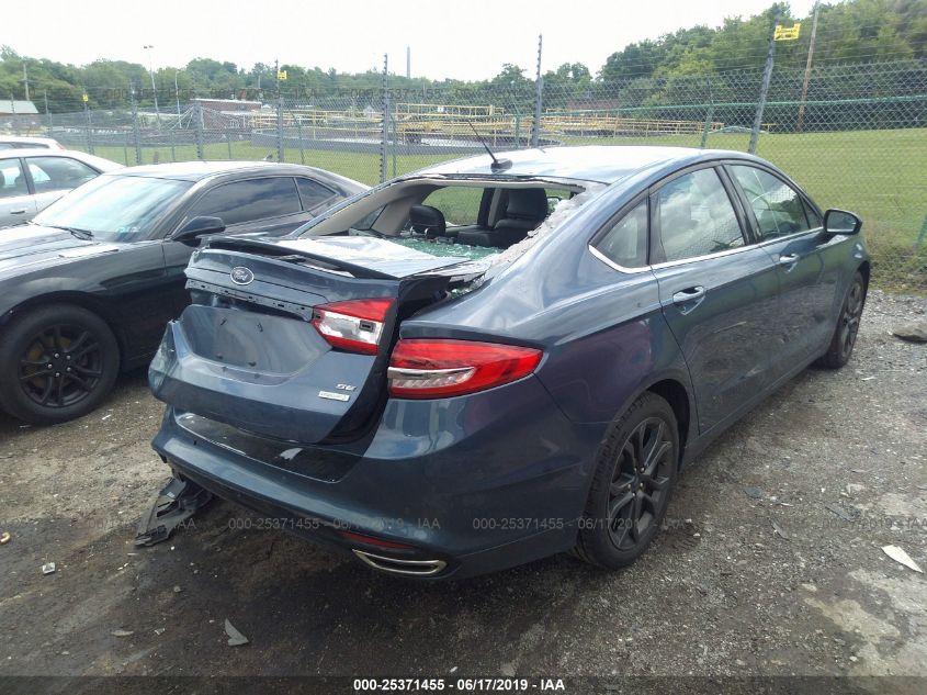 2018 Ford Fusion Se VIN: 3FA6P0H98JR146307 Lot: 25371455