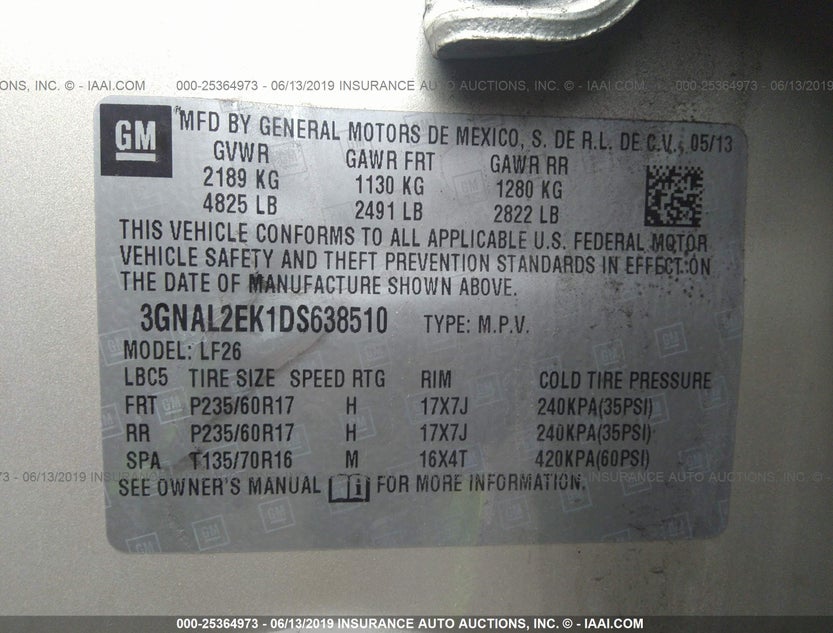 3GNAL2EK1DS638510