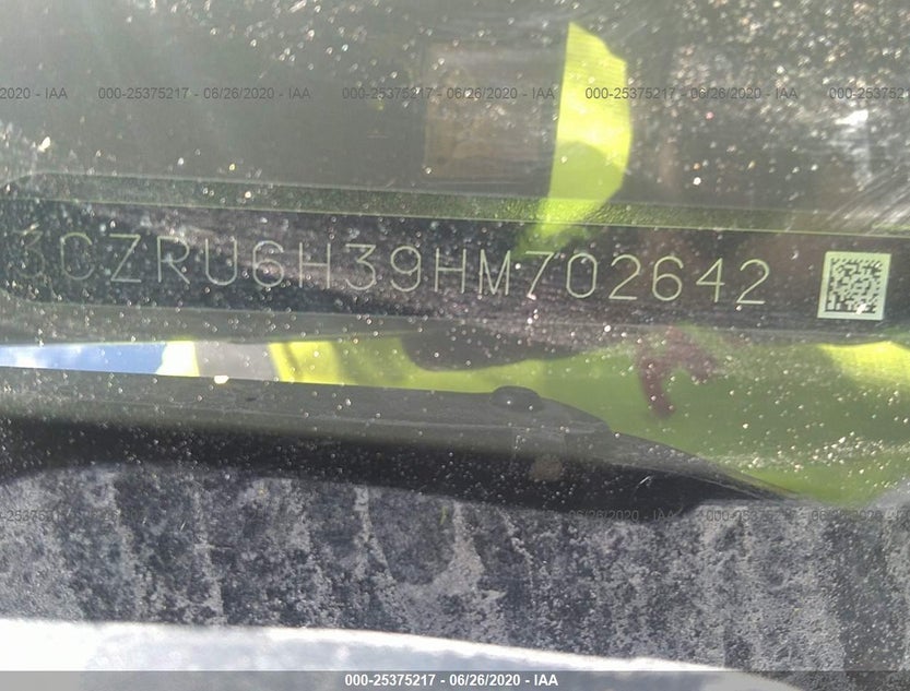 3CZRU6H39HM702642