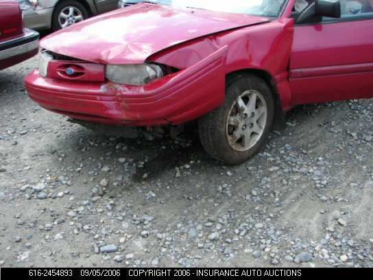 1996 Ford Escort VIN: 3FASP11J6TR158841 Lot: 2454893