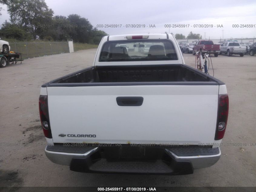 2008 Chevrolet Colorado Work Truck VIN: 1GCDT19E888210517 Lot: 25455917