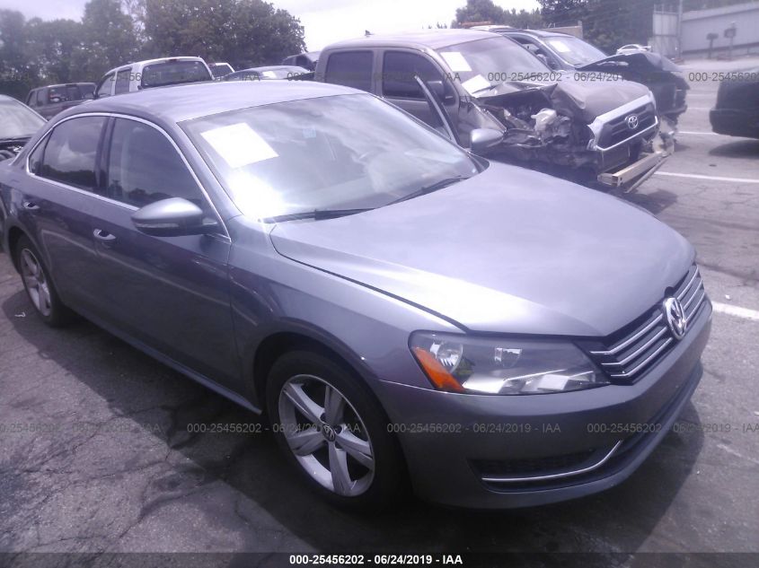 2012 Volkswagen Passat 2.5L Se VIN: 1VWBH7A35CC083735 Lot: 25456202