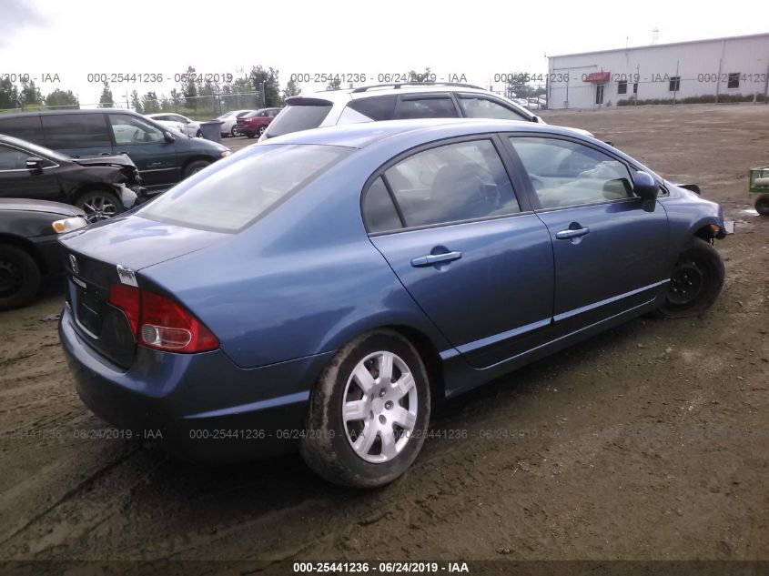 2008 Honda Civic Lx VIN: 2HGFA16528H508799 Lot: 25441236