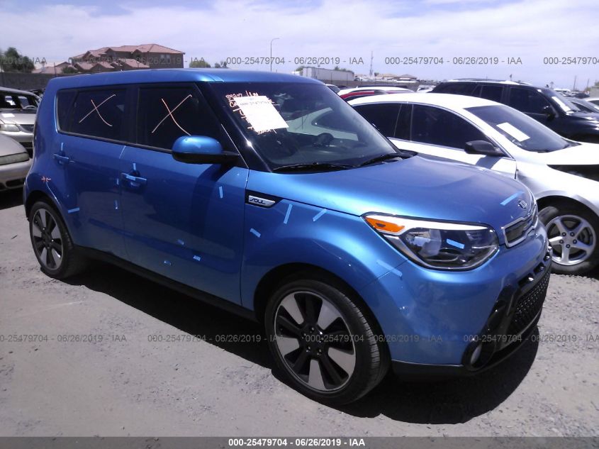 2016 Kia Soul + VIN: KNDJP3A53G7367729 Lot: 25479704