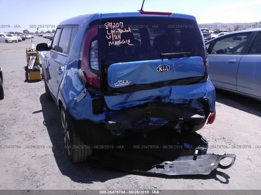 2016 Kia Soul + VIN: KNDJP3A53G7367729 Lot: 25479704