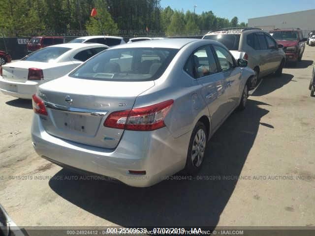 2014 Nissan Sentra Sv VIN: 3N1AB7APXEY251644 Lot: 25509639