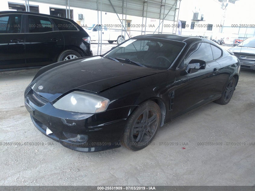 2006 Hyundai Tiburon Gs VIN: KMH8M65D16U222419 Lot: 25531909