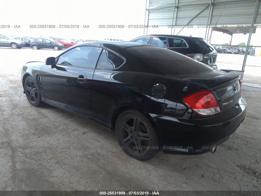 2006 Hyundai Tiburon Gs VIN: KMH8M65D16U222419 Lot: 25531909