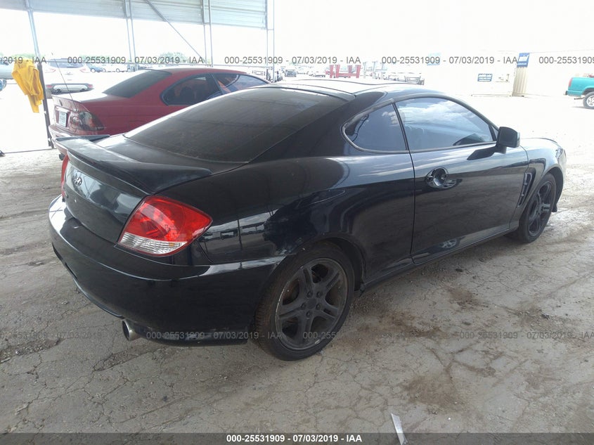 2006 Hyundai Tiburon Gs VIN: KMH8M65D16U222419 Lot: 25531909