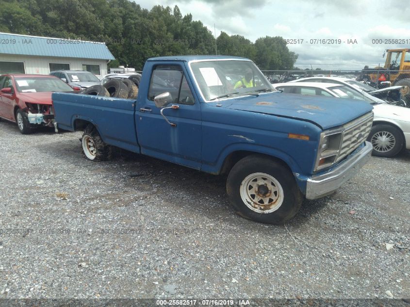 1986 Ford F150 25582517 Iaa Insurance Auto Auctions