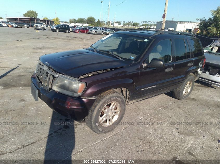 2004 Jeep Grand Cherokee Laredo VIN: 1J4GW48N04C212271 Lot: 25627002