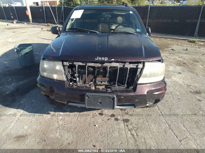 2004 Jeep Grand Cherokee Laredo VIN: 1J4GW48N04C212271 Lot: 25627002