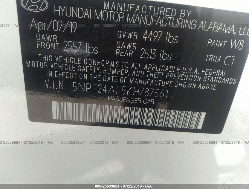 5NPE24AF5KH787561