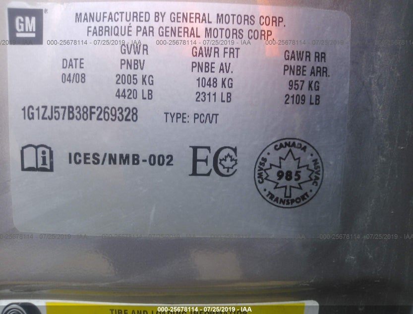 1G1ZJ57B38F269328