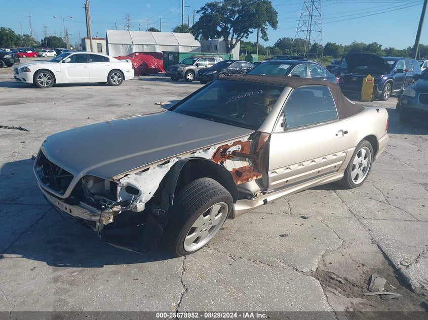2001 Mercedes-Benz Sl-Class Base (A5) VIN: WDBFA68F41F195990 Lot: 25678952