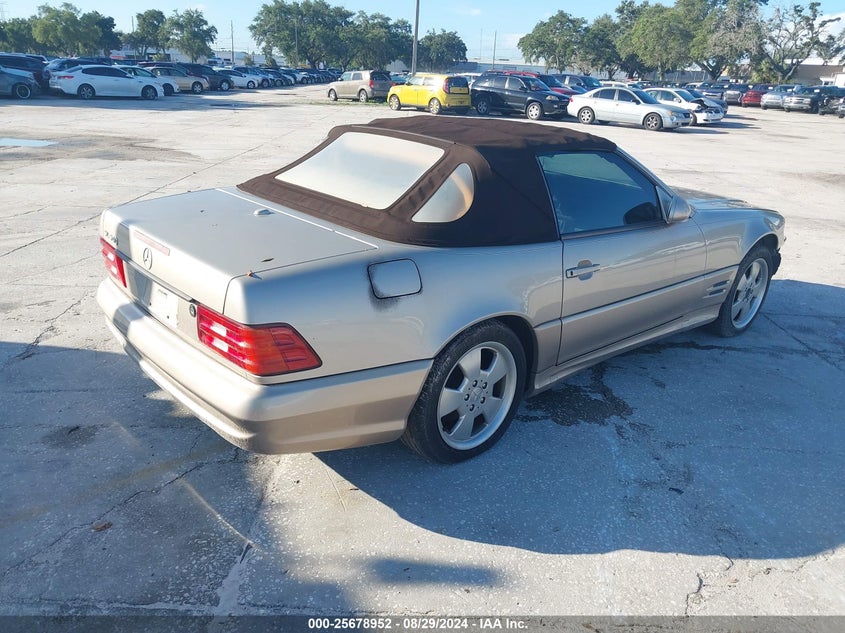 2001 Mercedes-Benz Sl-Class Base (A5) VIN: WDBFA68F41F195990 Lot: 25678952