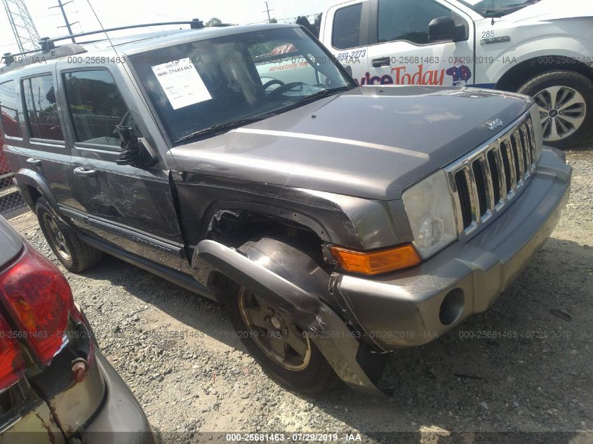 1J8HG48K67C685375 2007 Jeep Commander Sport