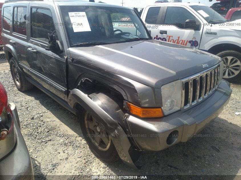 1J8HG48K67C685375 2007 Jeep Commander Sport