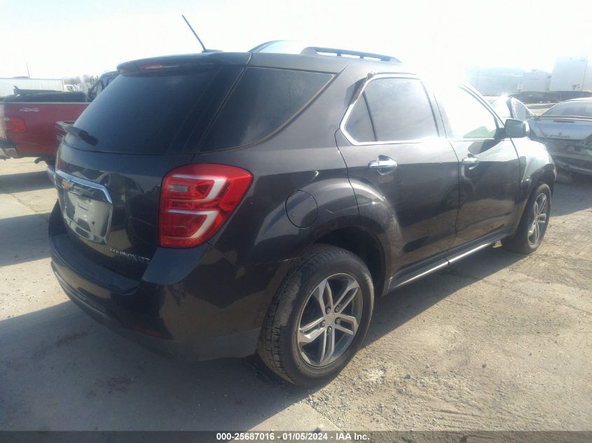 2016 Chevrolet Equinox Ltz VIN: 2GNALDEK6G6159854 Lot: 25687016