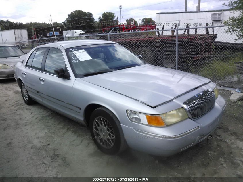 1999 Mercury Grand Marquis Gs VIN: 2MEFM74W1XX669815 Lot: 25710725