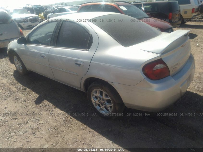 2003 Dodge Neon Sxt VIN: 1B3ES56C73D101792 Lot: 25736365